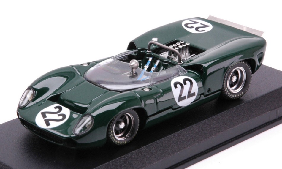Lola T70 Spyder N.22 5th Silverstone International 1966 H.Dibley 1:43 DS Modellismo Lola T70 Spyder 5th Silverstone scala 1:43