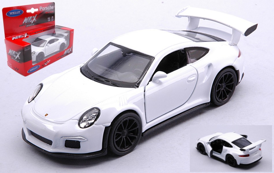 Porsche 911 Gt3 RS White Cm11 DS Modellismo Porsche 911 Gt3 RS White Cm11 Welly