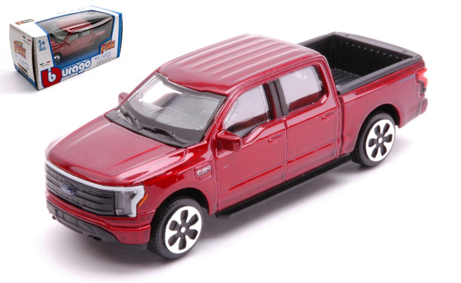 Ford F-150 Lightning 2022 Met.Red 1:43 DS Modellismo Ford F-150 Lightning 2022 Met.Red scala 1:43