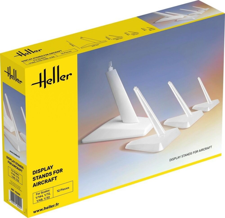 Display Stands for Aircraft (Can BE Used for Scale 1:144-1:72-1:48-1:32) DS Modellismo Display Stands for Aircraft scala 1:144