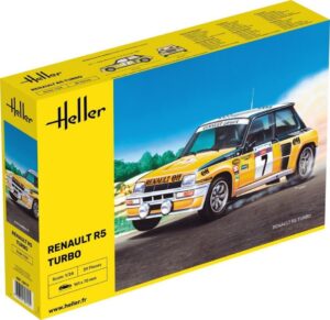 Renault R5 Turbo Kit scala 1:24 Heller