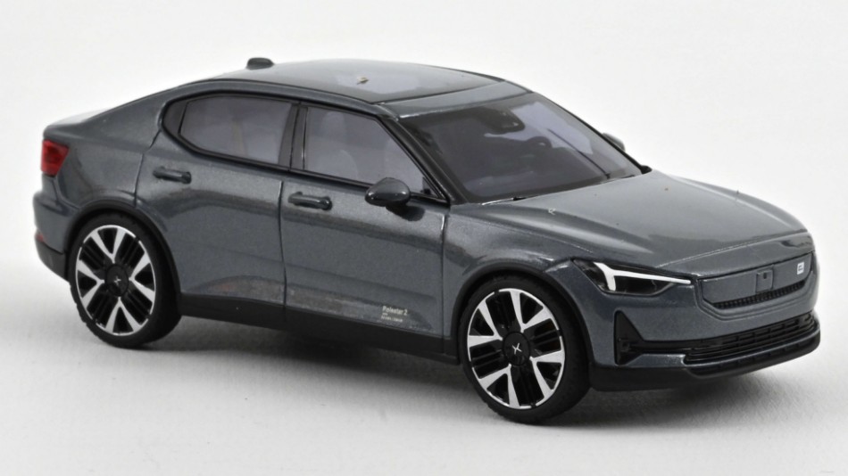 Polestar 2 2024 Thunder Grey 1:43 DS Modellismo Polestar 2 2024 Thunder Grey scala 1:43