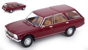 Peugeot 504 Break 1976 Dark Red scala 1:18