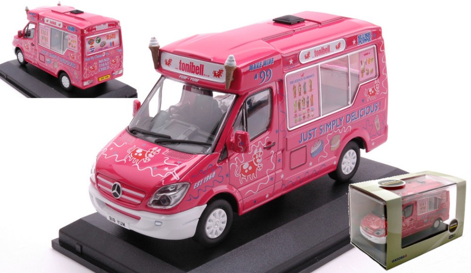 Mercedes Whitby Mondial Ice Cream 1:43 DS Modellismo Mercedes Whitby Mondial Ice Cream scala 1:43