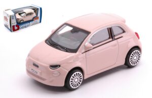 Fiat 500E 2021 Pink scala 1:43 Burago