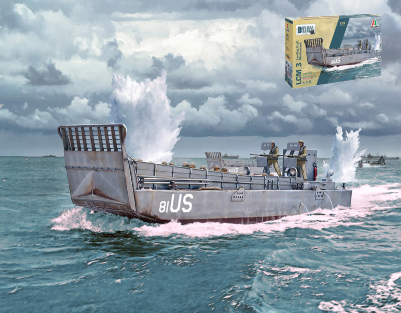 LCM-3 Kit 1:35 DS Modellismo LCM-3 Kit scala 1:35 Italeri