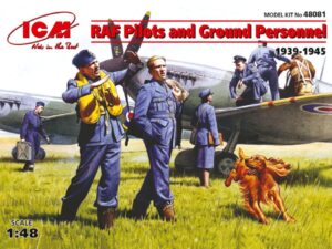 Royal Air Force Raf Piloti scala 1:48
