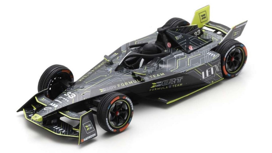 Ert Formula E Team N.33 Dan Ticktum 1:43 DS Modellismo Ert Formula E Team Dan Ticktum scala 1:43