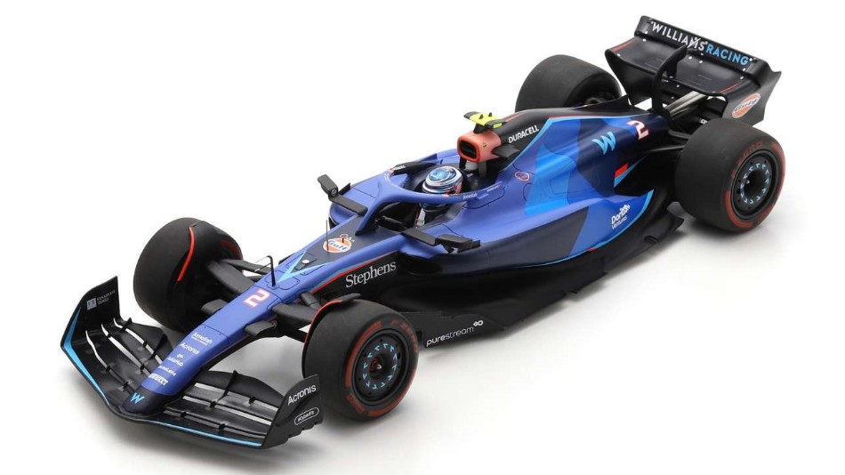 Williams F1 N.2 Bahrain GP 2023 Logan Sargeant 1:18 DS Modellismo Williams F1 Bahrain GP 2023 Logan scala 1:18