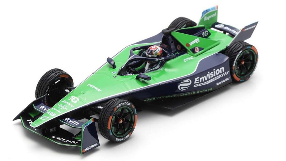 Envision Racing N.16 Sebastien Buemi 1:43 DS Modellismo Envision Racing Sebastien Buemi scala 1:43
