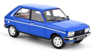 Peugeot 104 S 1981 Ibis Blue scala 1:18