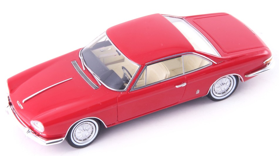 Chevrolet Corvair Coupe Pininfarina 1962 Red 1:43 DS Modellismo Chevrolet Corvair Coupe scala 1:43