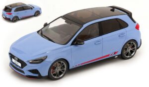 Hyundai I30 N Light Blue scala 1:18