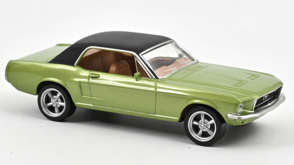 Ford Mustang Coupe' 1968 Metallic Green Jet Car 1:43 DS Modellismo Ford Mustang Coupe' 1968 Metallic scala 1:43