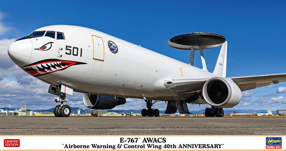 E-767 Awacs Kit 1:200 DS Modellismo E-767 Awacs Kit scala 1:200 Hasegawa