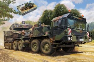 Russian SLT-56 Tractor with 56t scala 1:72
