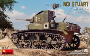 M3 Stuart Early Prod.Kit scala 1:35 Miniart