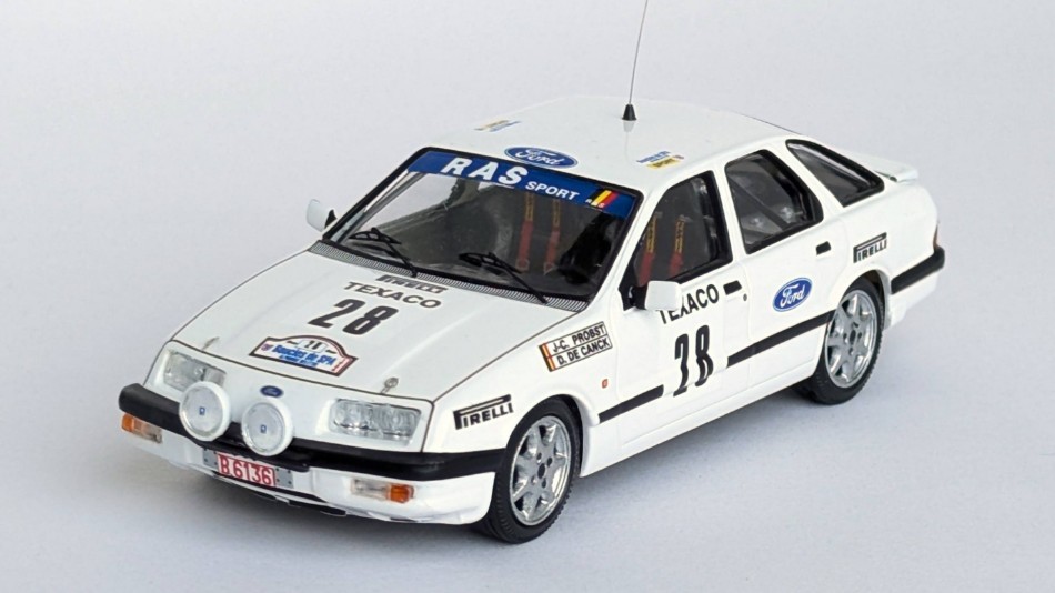 Ford Sierra XR 4x4 1st Boucles de Spa 1986 Probst/De Canck DS Modellismo Ford Sierra Xr 4x4 1st Boucles de scala 1:43