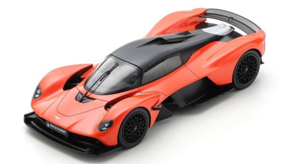 Aston Martin Valkyrie 2021 Cosmos Orange 1:18 DS Modellismo Aston Martin Valkyrie 2021 Cosmos scala 1:18
