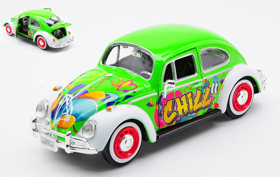 VW Beetle "Graffiti" Various Colours 1:24 DS Modellismo VW Beetle "Graffiti" Various scala 1:24