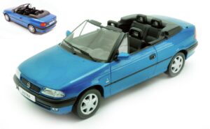 Opel Astra F Cabrio 1994 Blue scala 1:24
