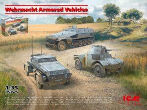 Wermacht Armored Vehicles Kit scala 1:35 ICM