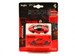 Ferrari Sf90 Stradale Red scala 1:64 Maisto