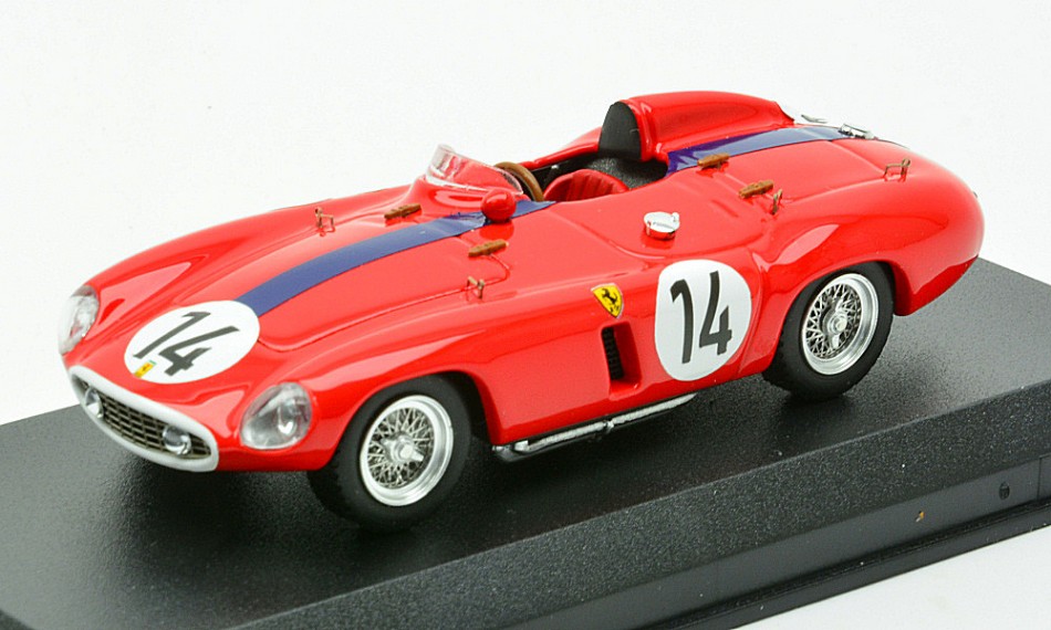 Ferrari 750 Monza N.14 24 H Le Mans 1955 M.Gregory-"sparken" 1:43 DS Modellismo Ferrari 750 Monza 24 H Le Mans scala 1:43