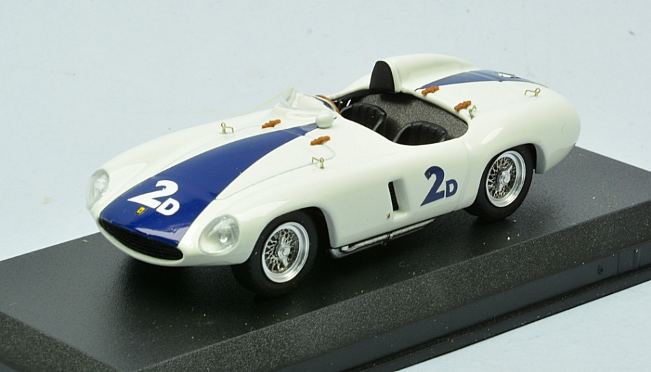 Ferrari 750 Monza N.2 Winner Pebble Beach 1955 Phil Hill 1:43 DS Modellismo Ferrari 750 Monza Winner Pebble scala 1:43