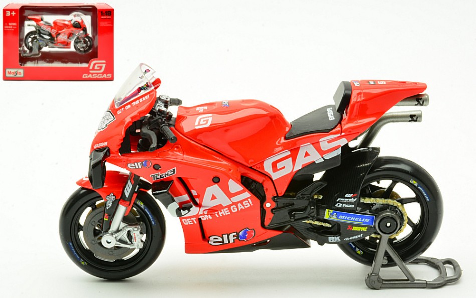 KTM GASGAS RC16 N.44 2023 POL ESPARGARO Maisto 1:18 DS Modellismo Ktm Gasgas RC16 2023 Pol scala 1:18