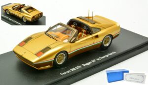 Ferrari 308 GTS Spider 1978 Gold scala 1:43