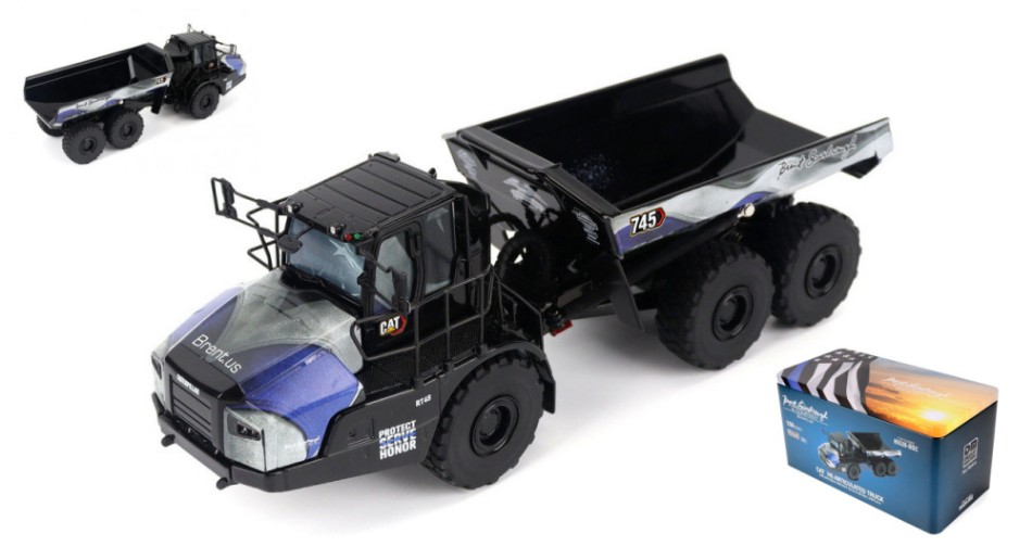 Cat 745 Articulated Dumper Truck Brent Scarbrough & Co.Custom LIMIT.1:50 DS Modellismo Cat 745 Articulated Dumper Truck scala 1:50