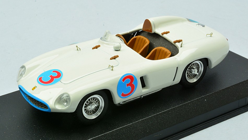 Ferrari 750 Monza N.3 Winner Road America Elkhart Lake 1955 P.Hill 1:43 DS Modellismo Ferrari 750 Monza Winner Road scala 1:43