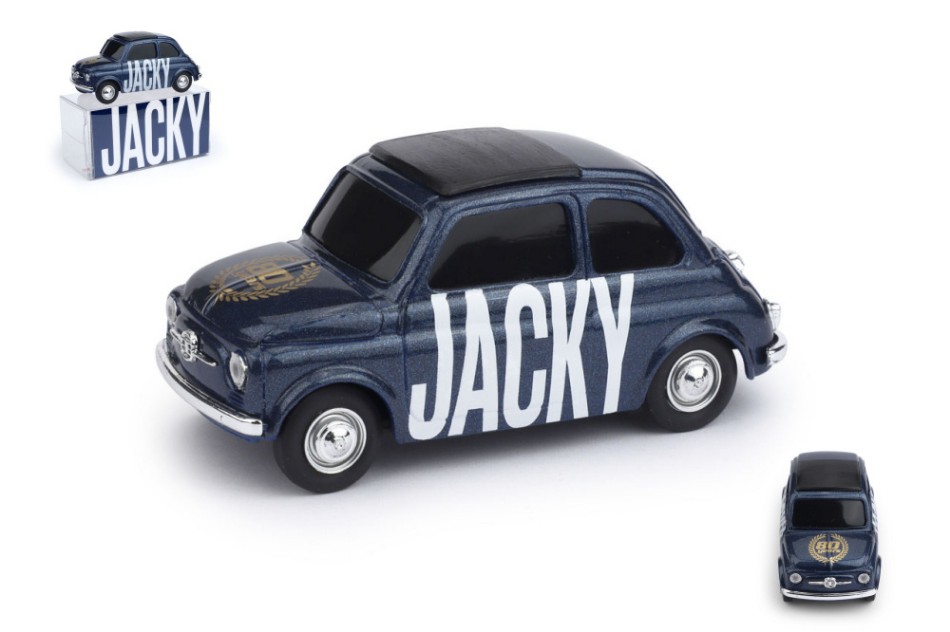 Fiat 500 Brums 80 Anni Jacky 1:43 DS Modellismo Fiat 500 Brums 80 Anni Jacky scala 1:43