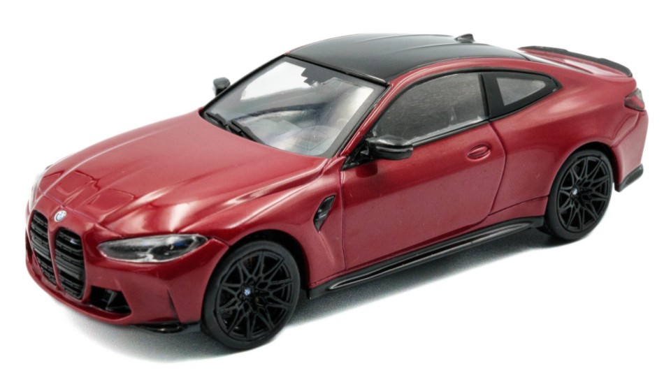 BMW 4-Series M4 Coupe Competition (G82) 2023 Red 1:43 DS Modellismo BMW 4-Series M4 Coupe Competition scala 1:43