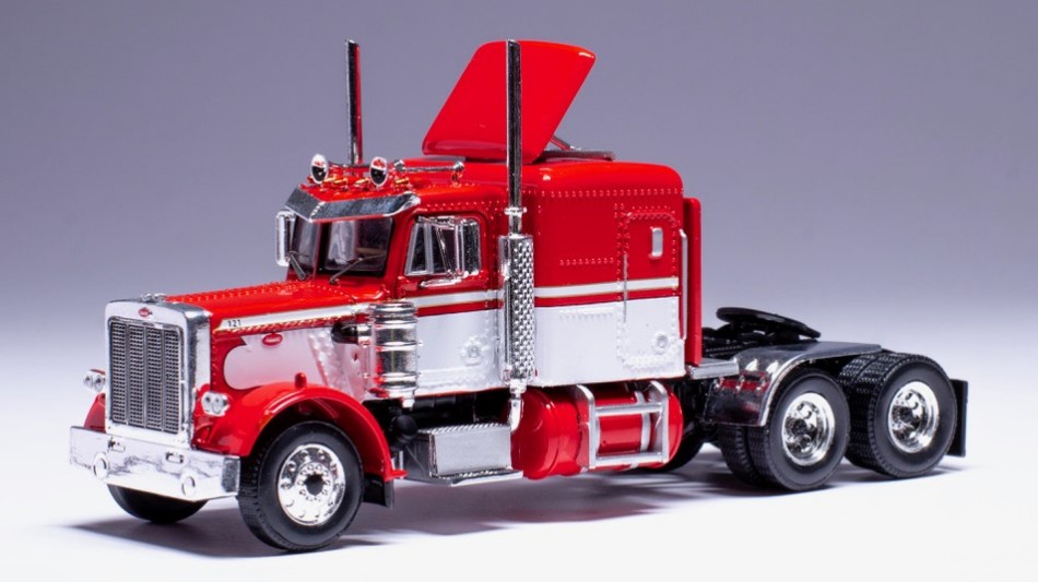 Peterbilt 359 1973 Red/White 1:64 DS Modellismo Peterbilt 359 1973 Red/White scala 1:64