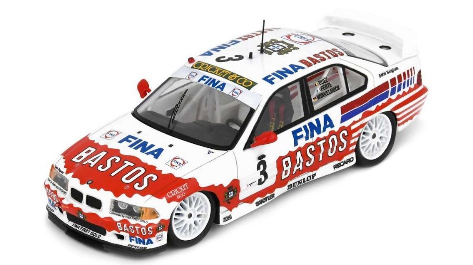 BMW 318i N.3 2nd 24 H Spa 1994 Duez-Winkelhock-Ferte 1:43 DS Modellismo BMW 318i 2nd 24 H Spa 1994 scala 1:43