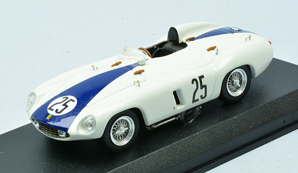 Ferrari 750 Monza N.25 2nd 12 H Sebring 1955 P.Hill-C.Shelby 1:43 DS Modellismo Ferrari 750 Monza 2nd 12 H scala 1:43