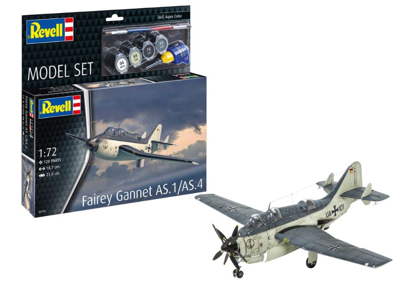 Fairey Gannet AS.1/AS.4 Model Set Kit 1:72 DS Modellismo Fairey Gannet AS.1/AS.4 Model Set scala 1:72