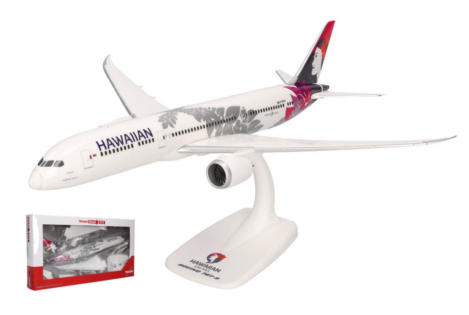 Boeing 787-9 Hawaiian Airlines 1:200 DS Modellismo Boeing 787-9 Hawaiian Airlines scala 1:200