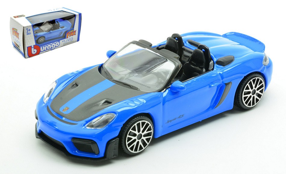 Porsche 718 Spyder RS 2024 Blue 1:43 DS Modellismo Porsche 718 Spyder RS 2024 Blue scala 1:43