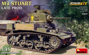 M3 Stuart Late Prod.Interior Kit scala 1:35
