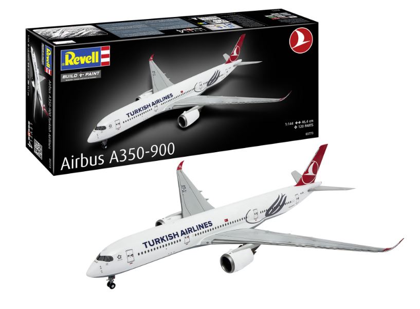 Airbus A350-900 "Turkish Airlines" Kit 1:144 DS Modellismo Airbus A350-900 "Turkish scala 1:144