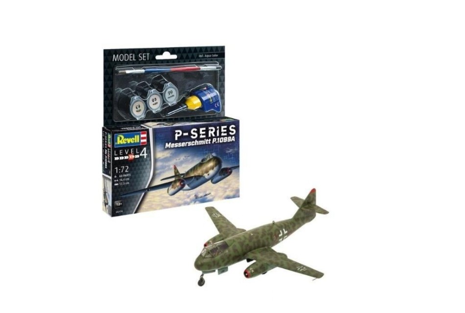 Messerschmitt P.1099A - P-Series Model Set Kit 1:72 DS Modellismo Messerschmitt P.1099A P-Series scala 1:72