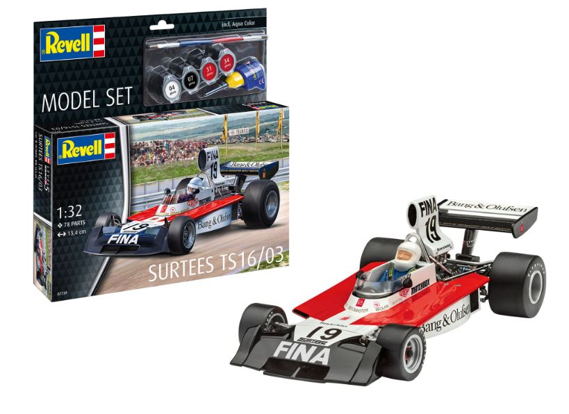 Surtees TS16/03 Model Set Kit 1:32 DS Modellismo Surtees TS16/03 Model Set Kit scala 1:32