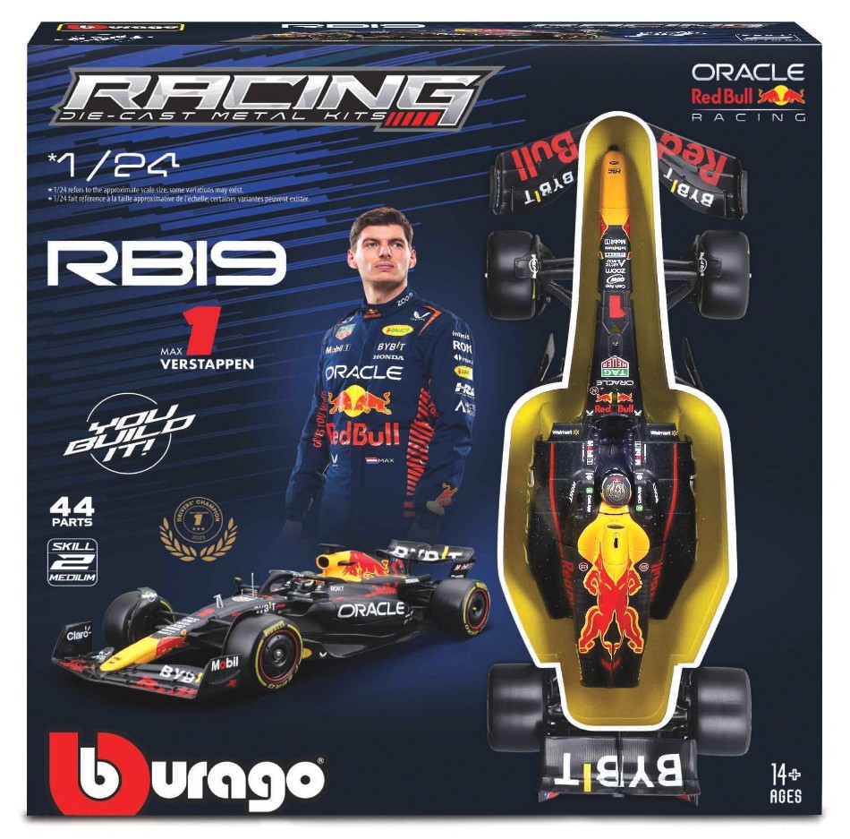 Red Bull RB19 N.1 Max Verstappen 2023 Kit 1:24 DS Modellismo Red Bull RB19 Max Verstappen 2023 scala 1:24