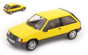 Opel Corsa A Sr 1983 Yellow scala 1:18