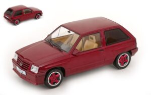 Opel Corsa A Sr 1983 Dark Red scala 1:18