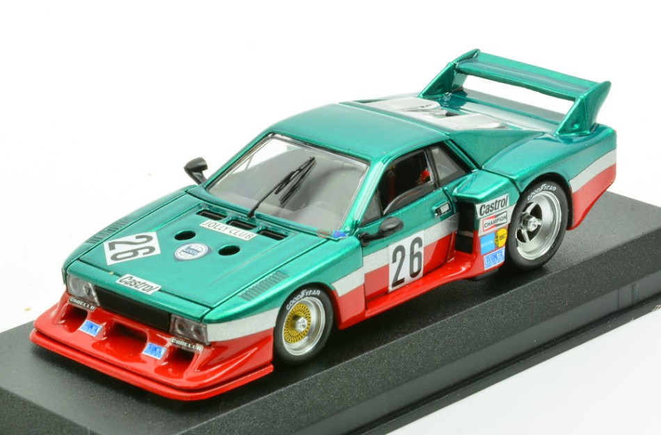 Lancia Beta Montecarlo 6H Mugello 1980 C.Facetti-M.Finotto 1:43 DS Modellismo Lancia Beta Montecarlo 6H Mugello scala 1:43