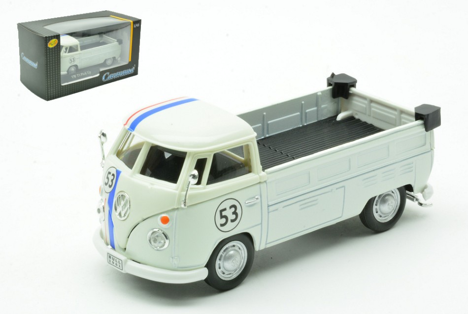 Vw T1 Pick Up N.53 "Herbie" 1:43 Cararama DS Modellismo Vw T1 Pick Up "Herbie" Cararama scala 1:43